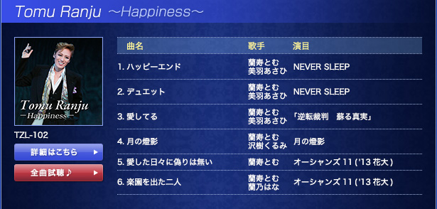 Tomu Ranju　〜Happiness〜