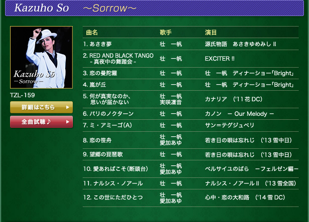 Kazuho So@`Sorrow`