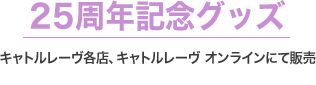 25周年記念グッズ